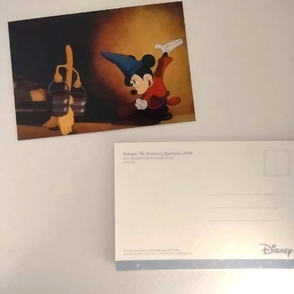 ✨NEW Disney Postcards X 100 The art of "The Golden Age (1937-1961)" VTG - Picture 8 of 10